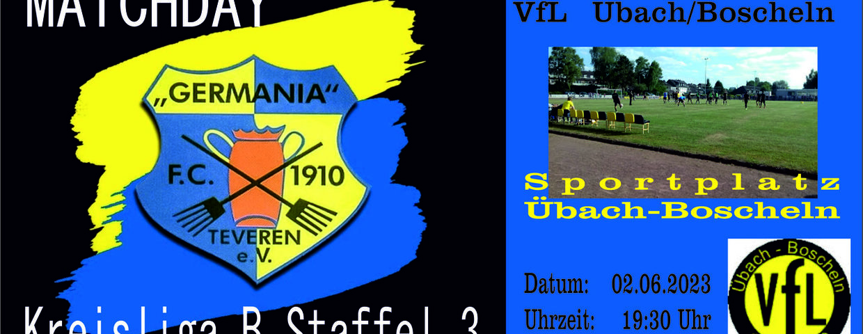 Germania II gewinnt in Übach/Boscheln II 2:0