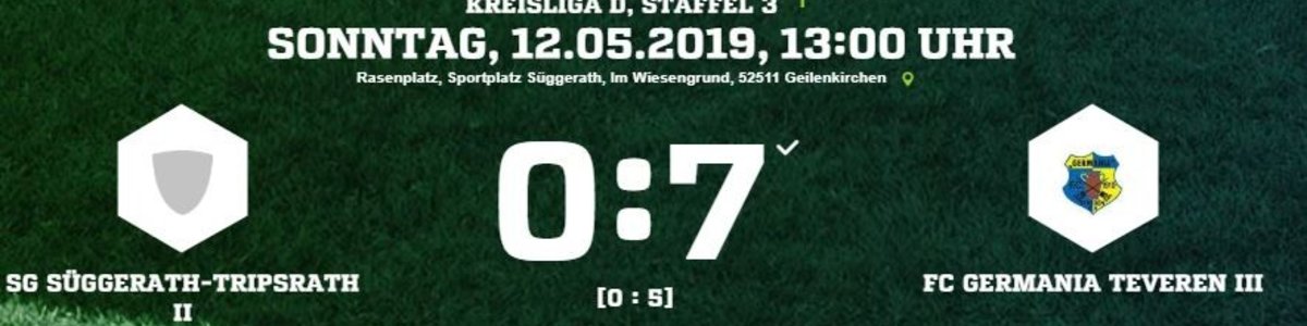 Germania III nach 7:0 in Süggerath/Tripsrath weiter im Aufstiegsrennen